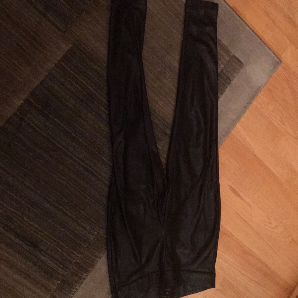Ann Taylor faux leather legging